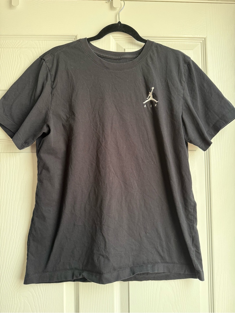 Jordan Black Short-Sleeve Jumpman Logo T-Shirt
